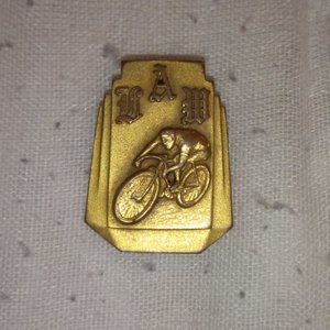 Vintage Single Bicycle Brooch